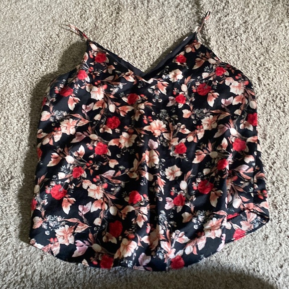 Express Tops - Floral Tank Top